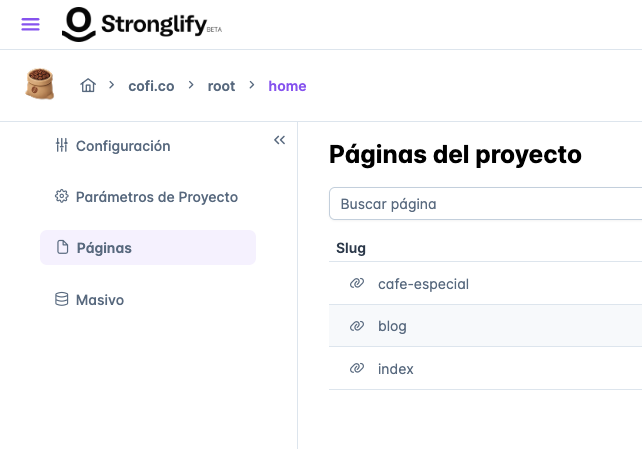 Demo de Stronglify