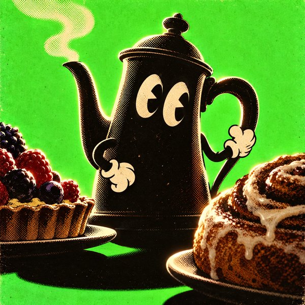 Producto de café y repostería