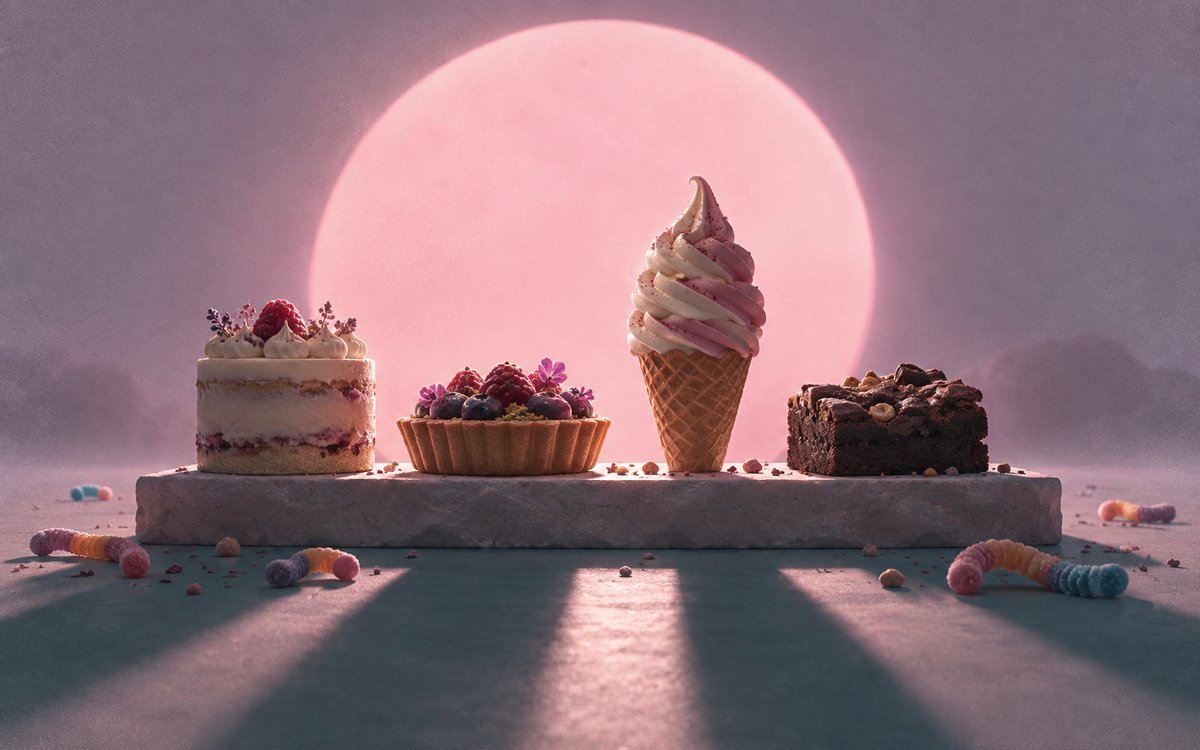 Assorted desserts