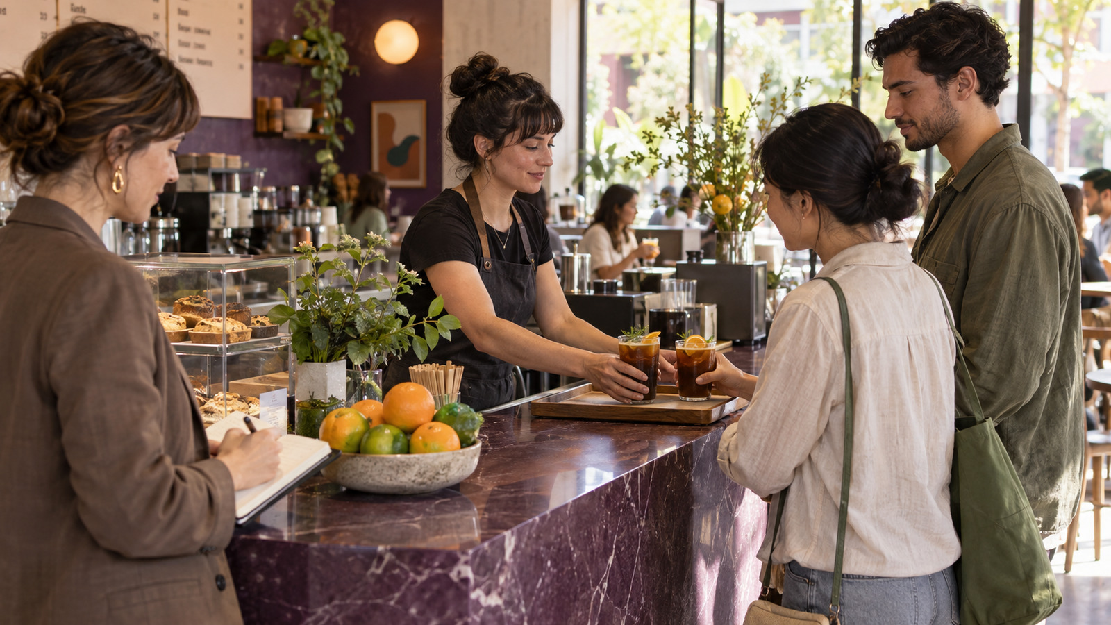 Portátil con código abierto sobre un escritorio de trabajo