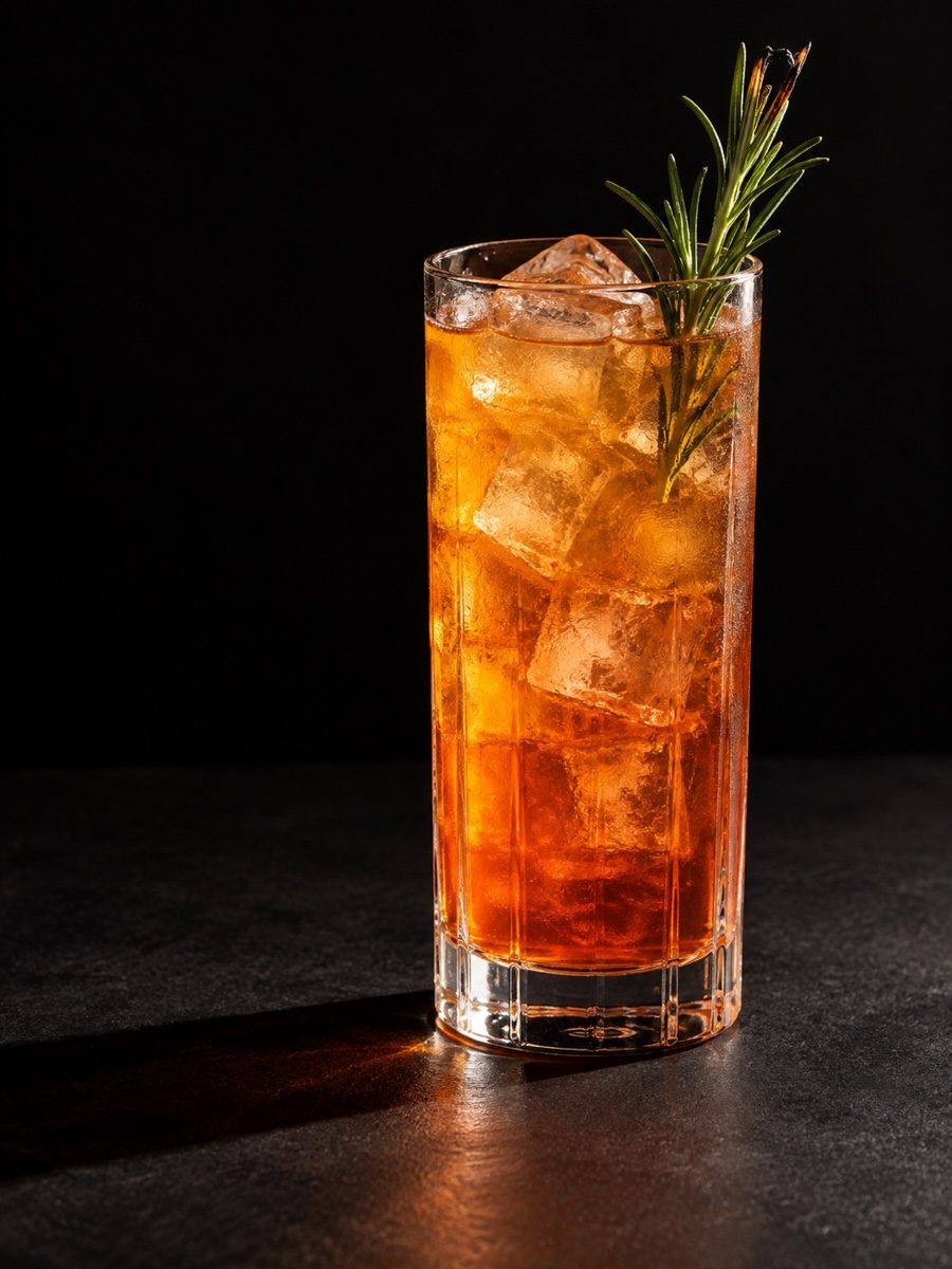 Cóctel de temporada servido en la barra de Vermut