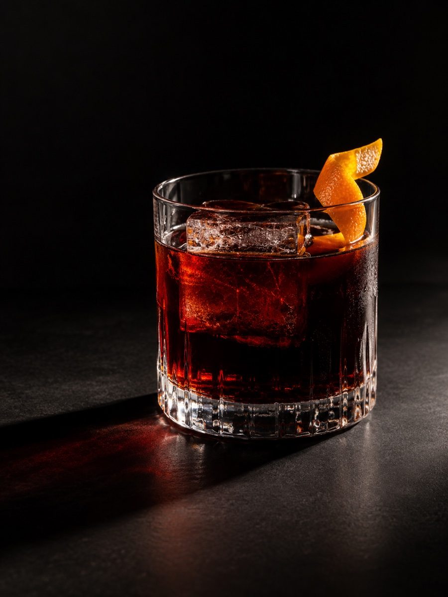 Cóctel de temporada servido en la barra de Vermut