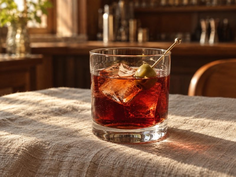 Fotografía de las notas de la barra de Vermut