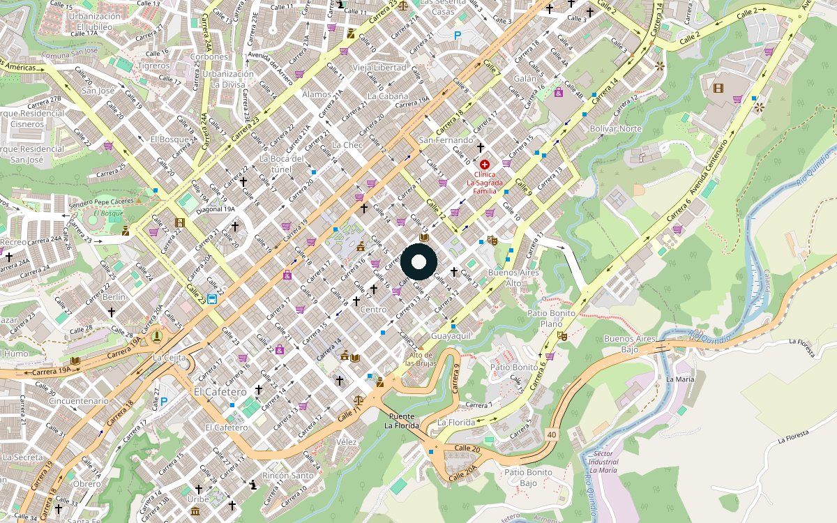Mapa de ubicación del sitio