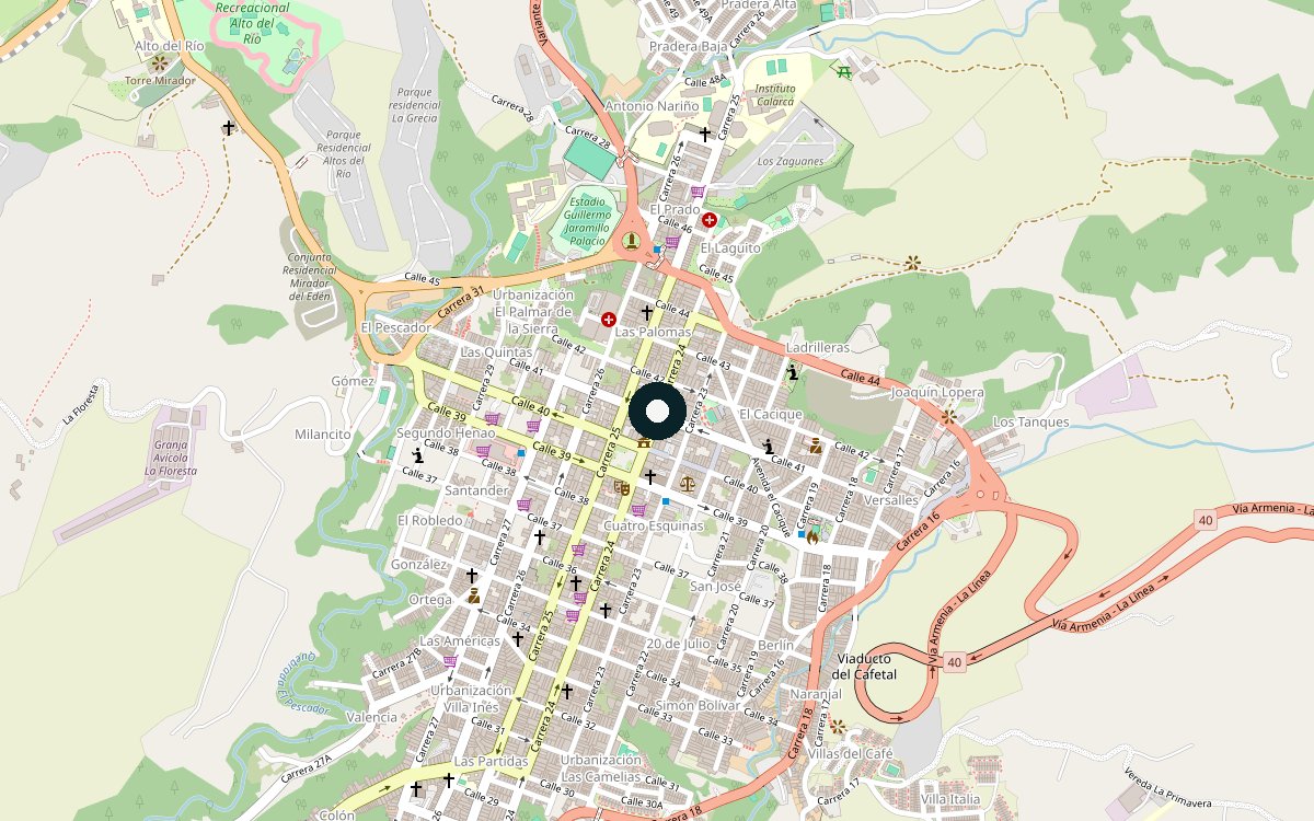 Mapa de ubicación del sitio