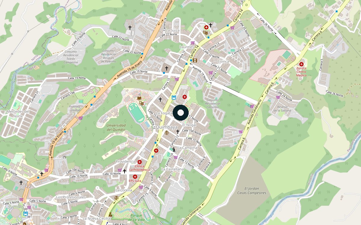 Mapa de ubicación del sitio