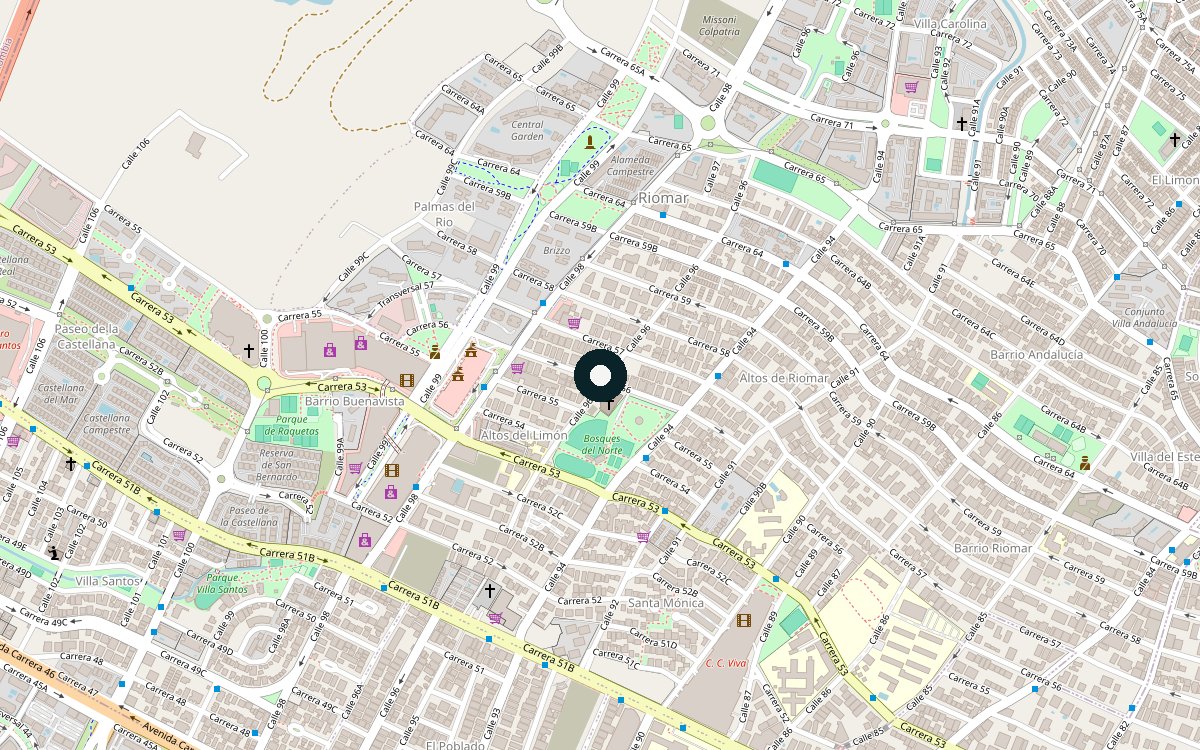 Mapa de ubicación del sitio
