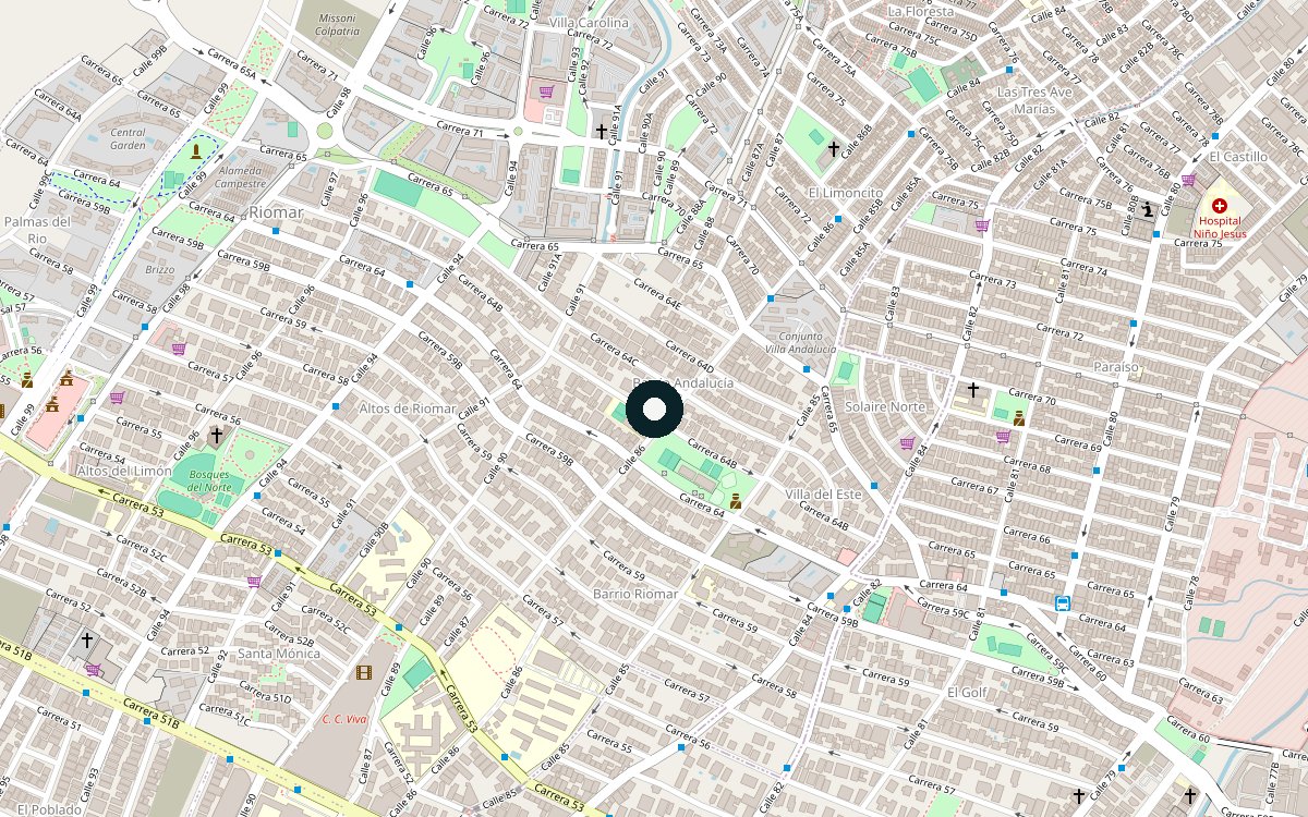 Mapa de ubicación del sitio