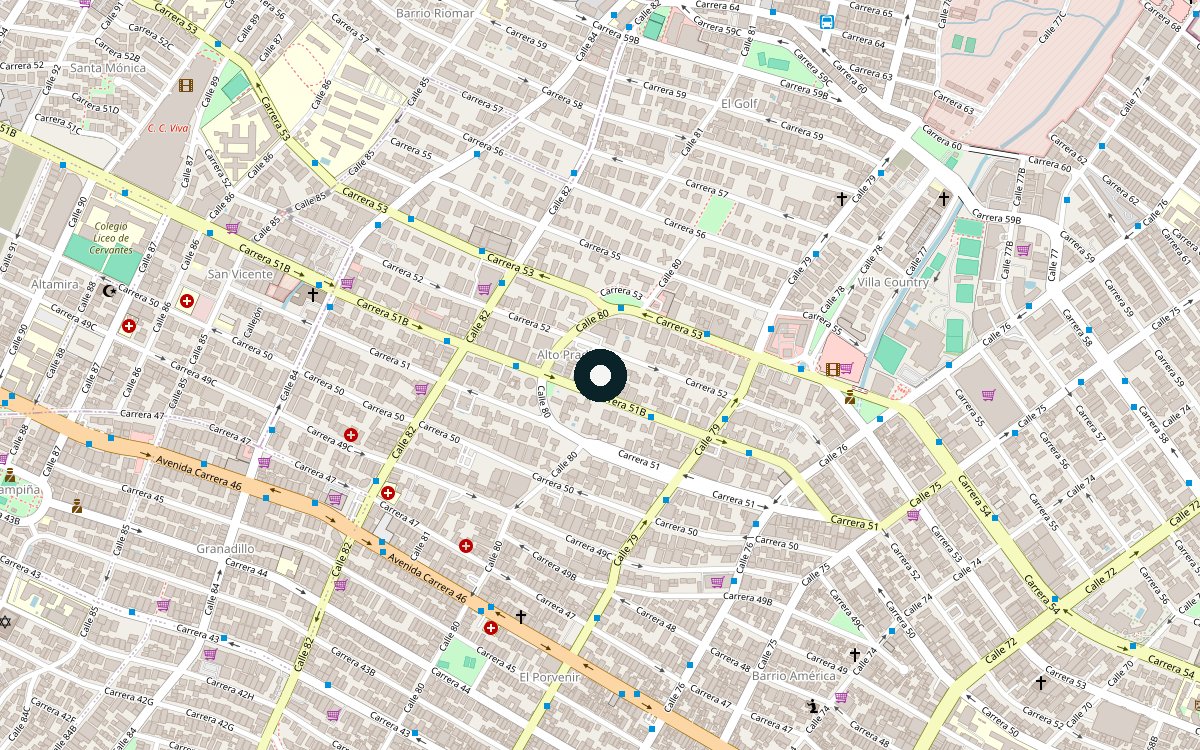 Mapa de ubicación del sitio