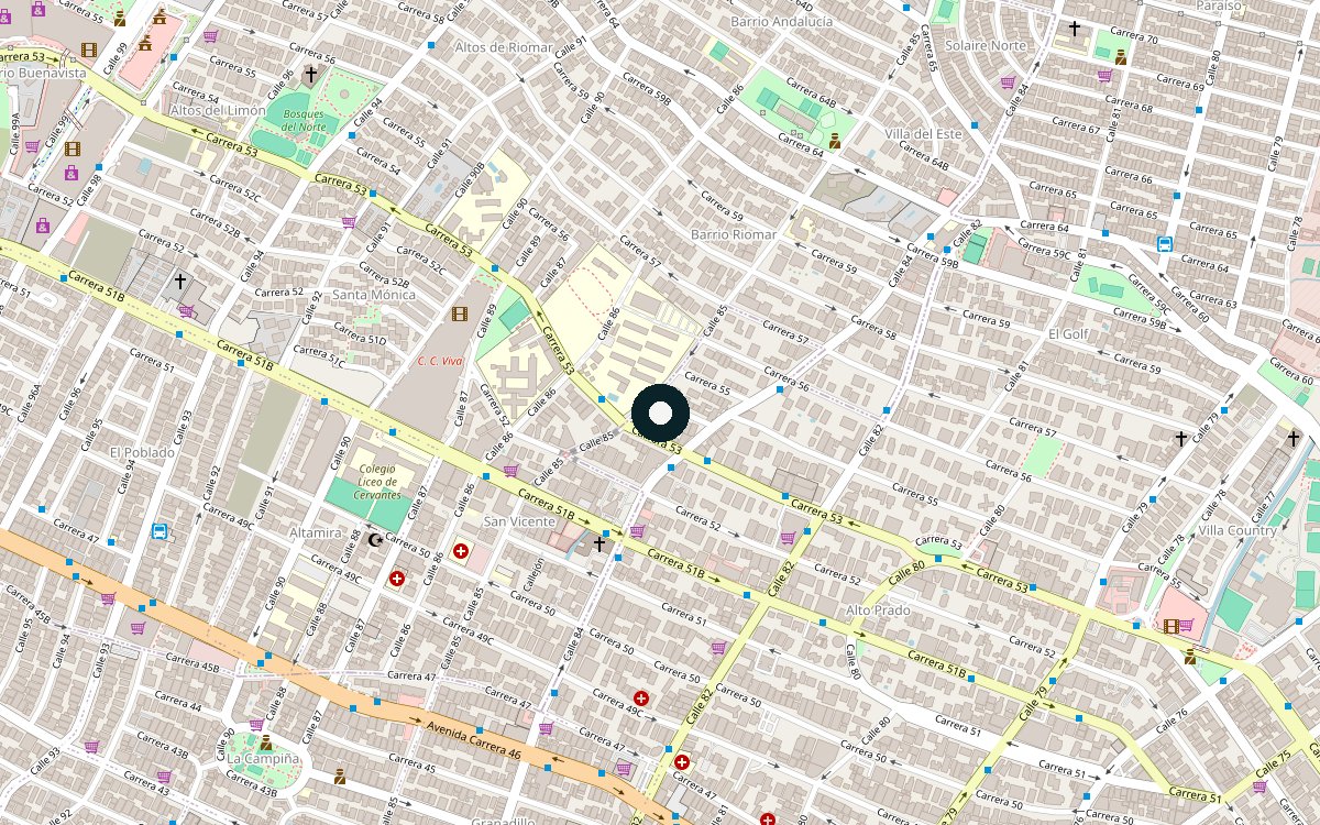 Mapa de ubicación del sitio