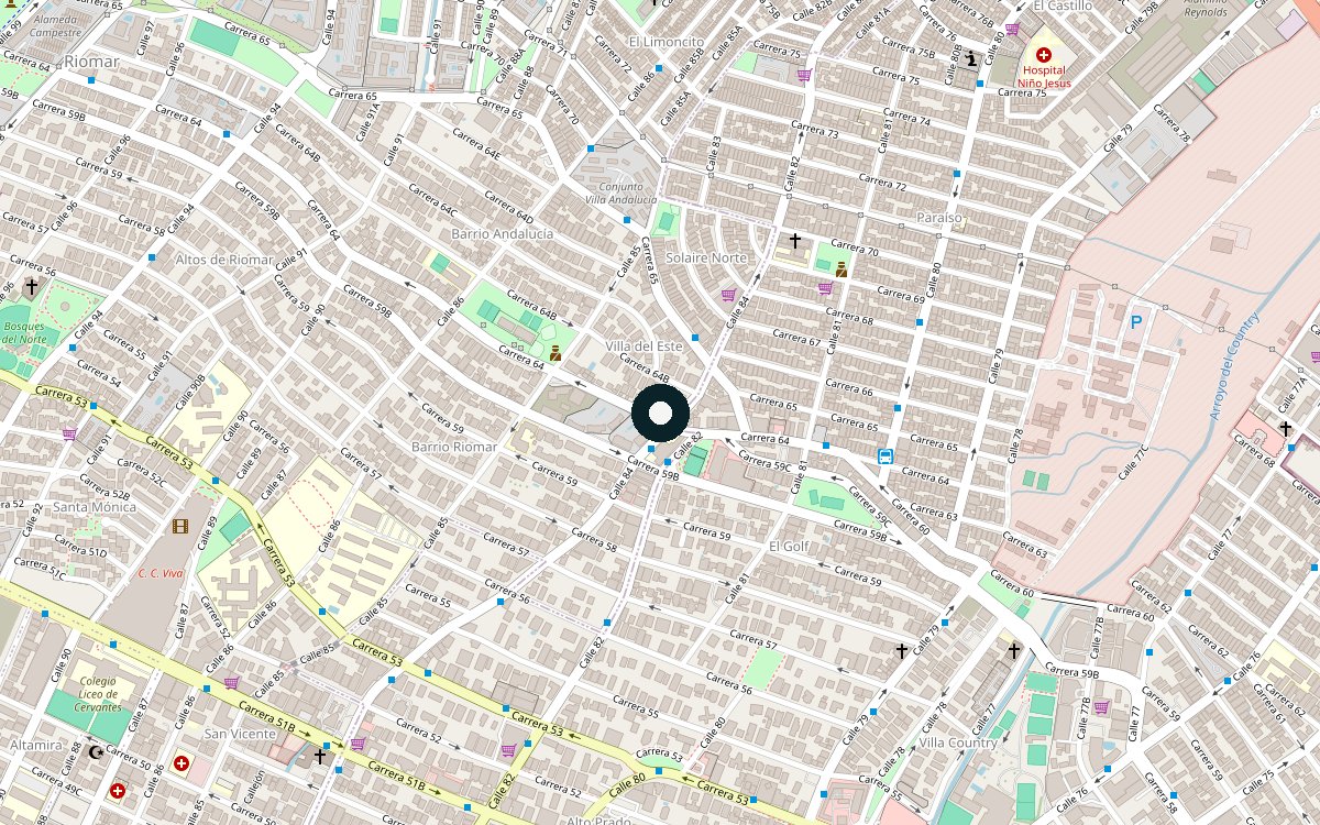 Mapa de ubicación del sitio