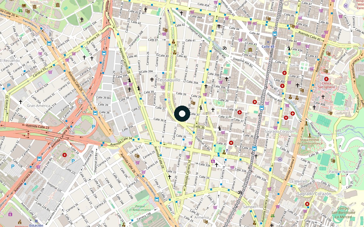Mapa de ubicación del sitio
