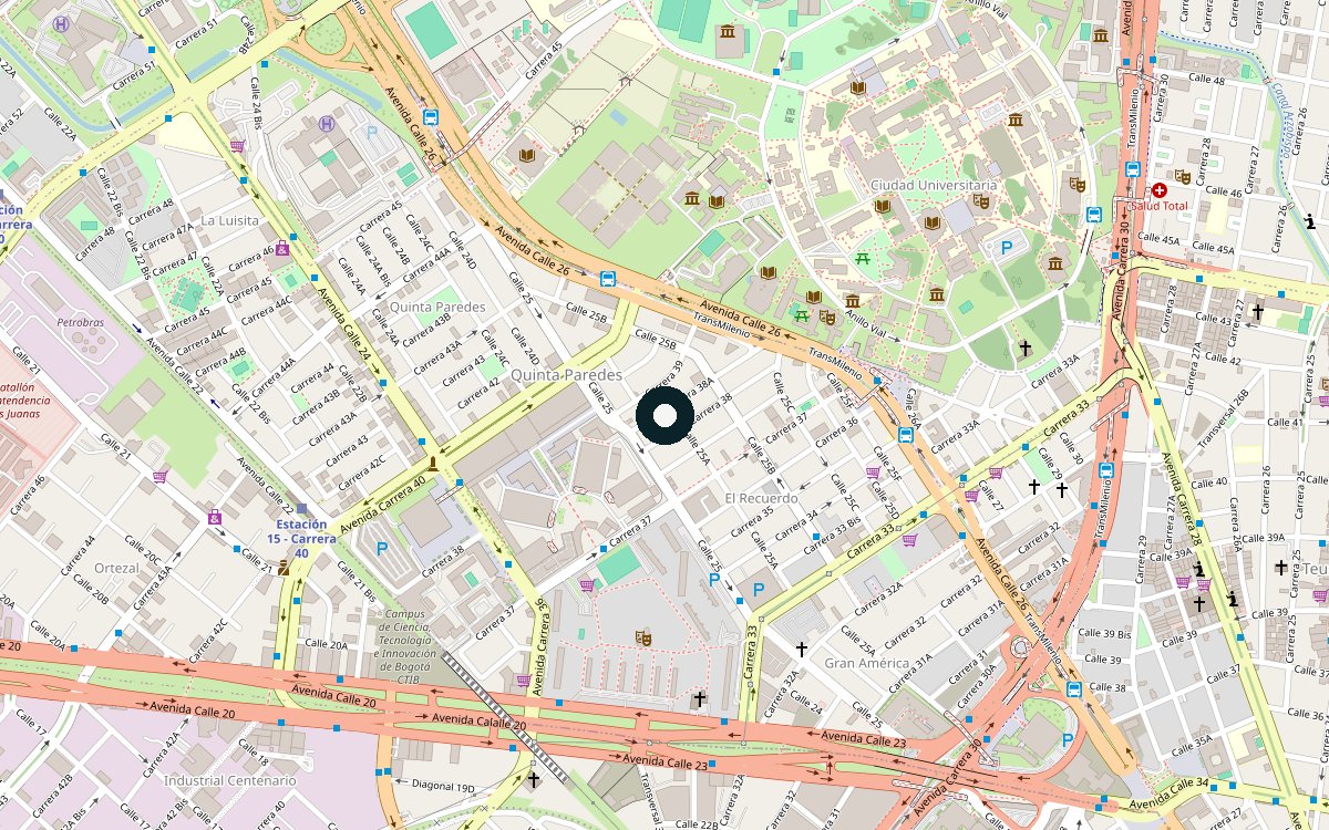 Mapa de ubicación del sitio