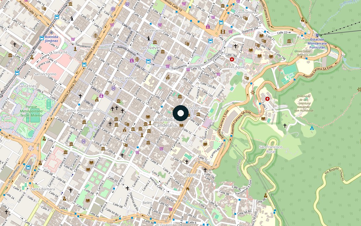 Mapa de ubicación del sitio