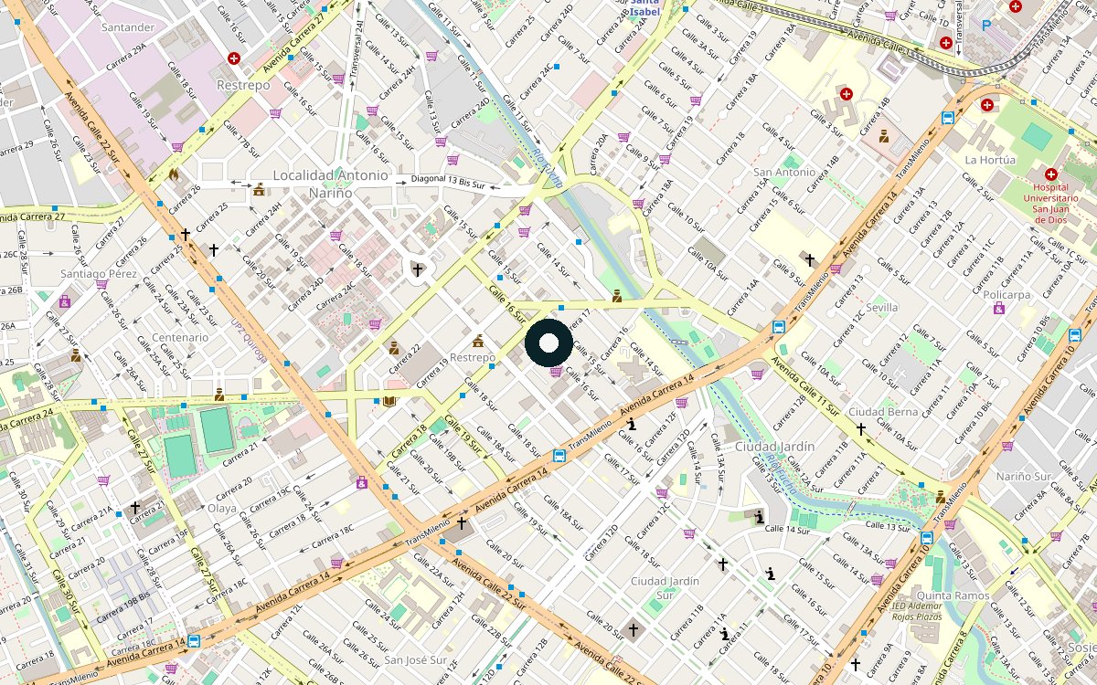 Mapa de ubicación del sitio