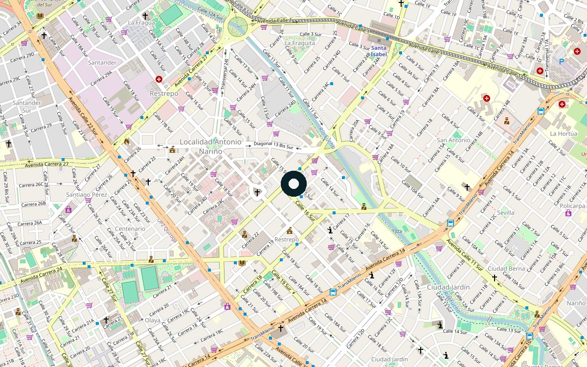 Mapa de ubicación del sitio