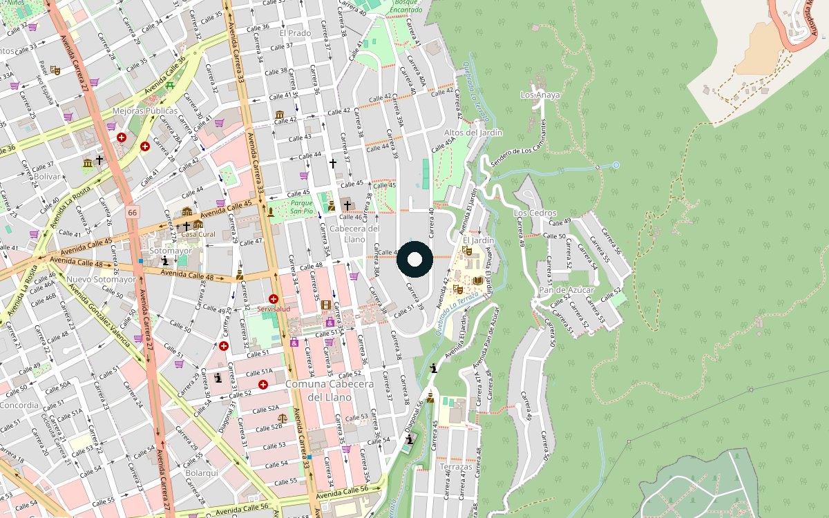 Mapa de ubicación del sitio
