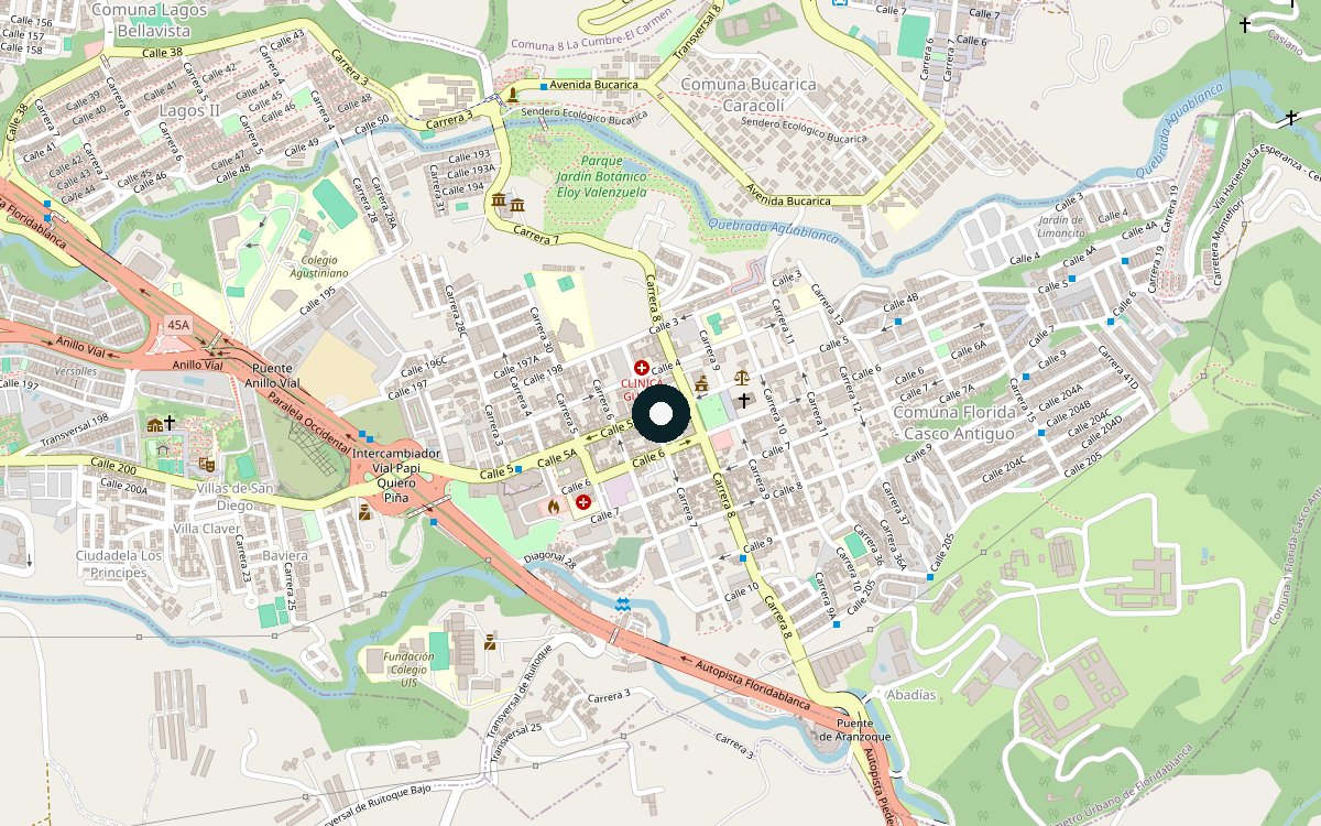 Mapa de ubicación del sitio