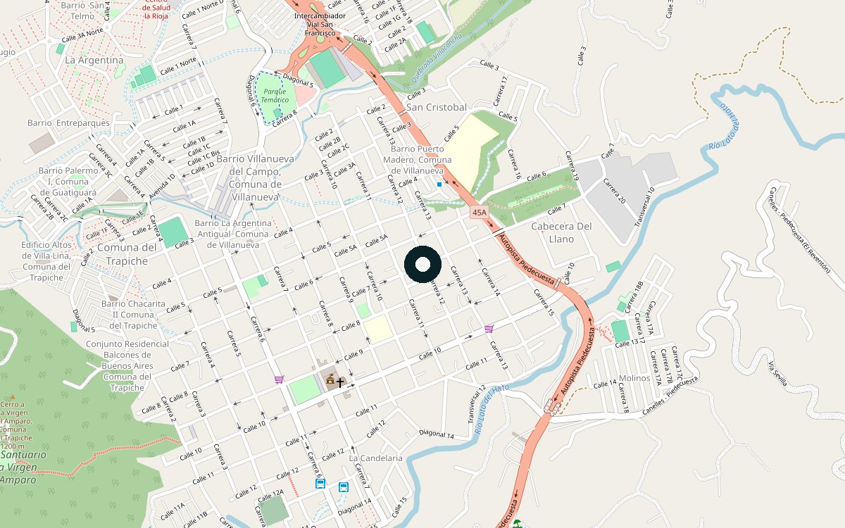 Mapa de ubicación del sitio