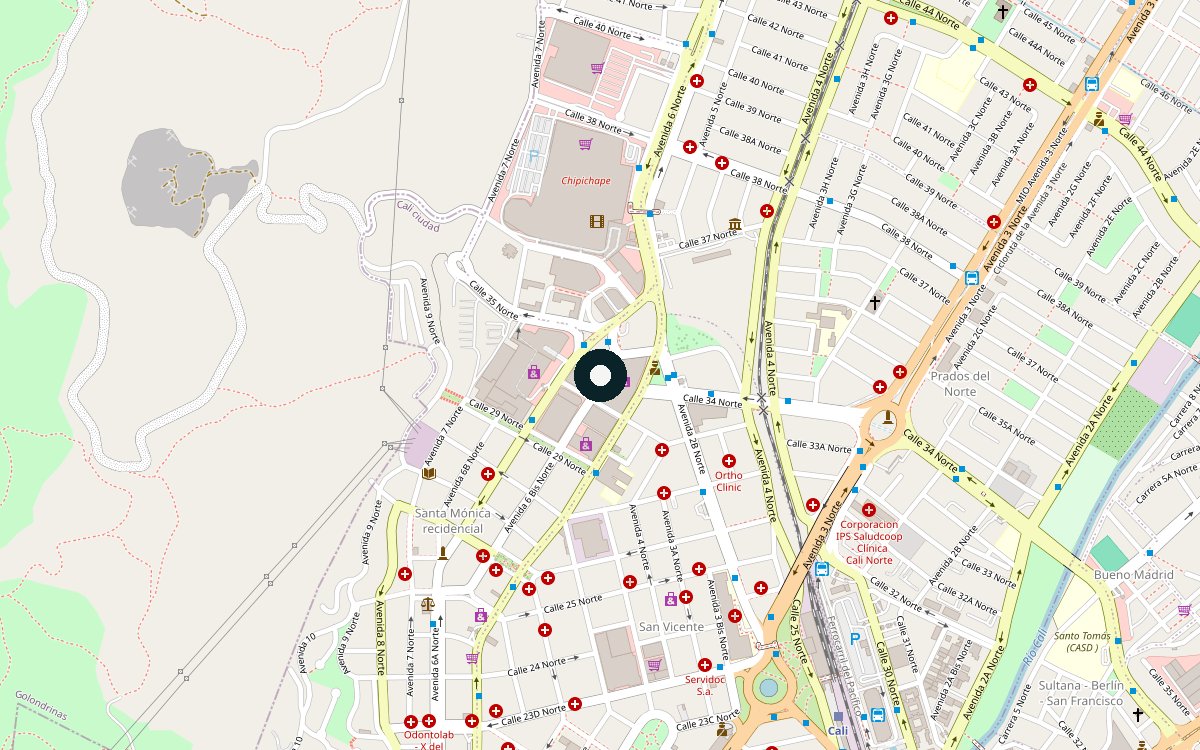 Mapa de ubicación del sitio