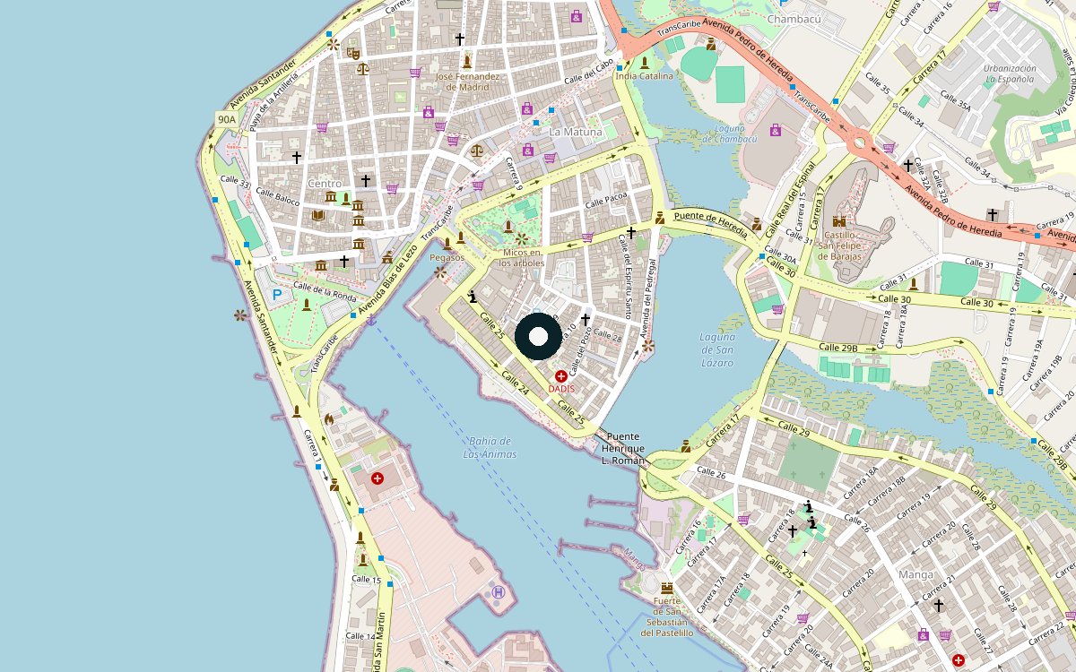 Mapa de ubicación del sitio
