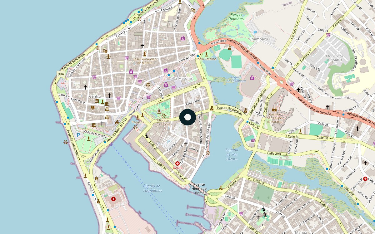 Mapa de ubicación del sitio