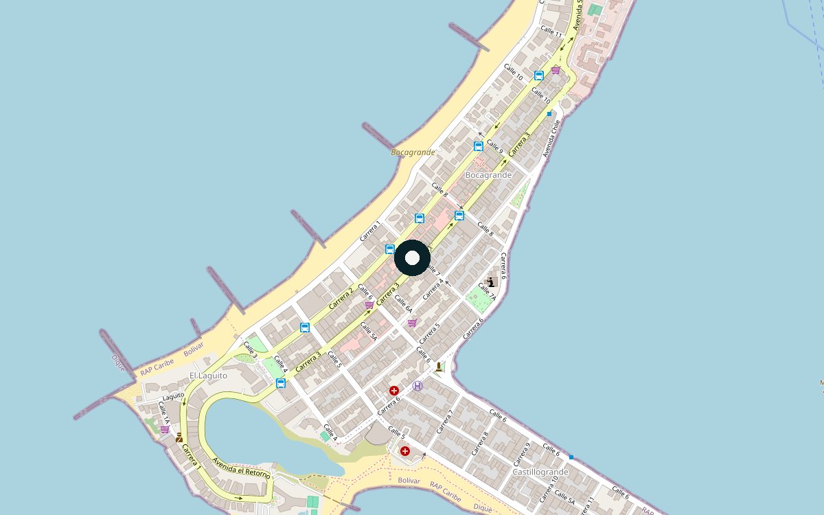 Mapa de ubicación del sitio