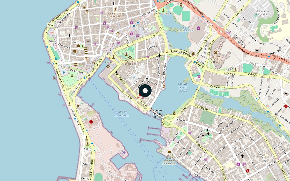 Mapa de ubicación del sitio