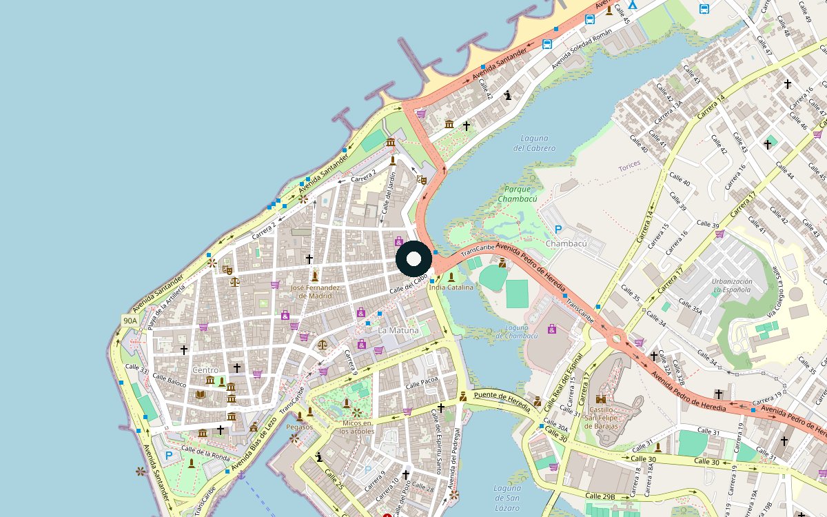 Mapa de ubicación del sitio