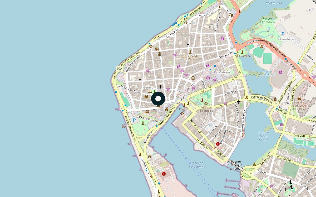 Mapa de ubicación del sitio