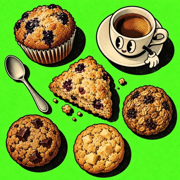 Producto de café y repostería