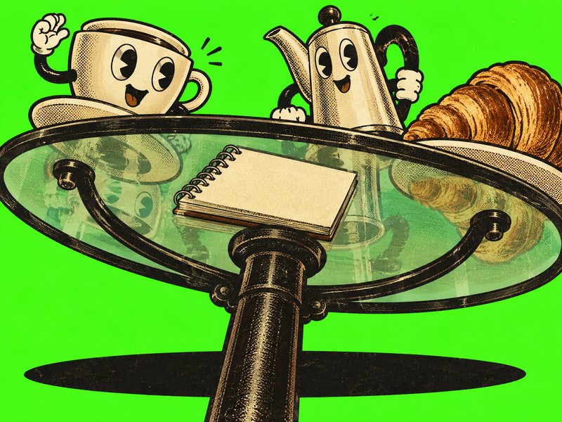 Imagen de una historia sobre café y vida de barrio