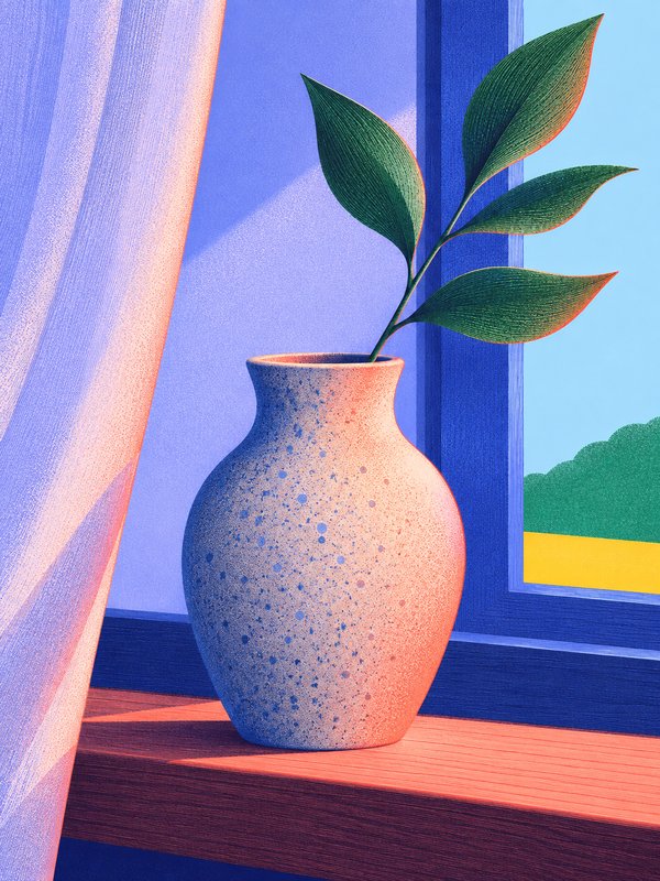 Marcador de imagen para un rincón de lectura junto a la ventana