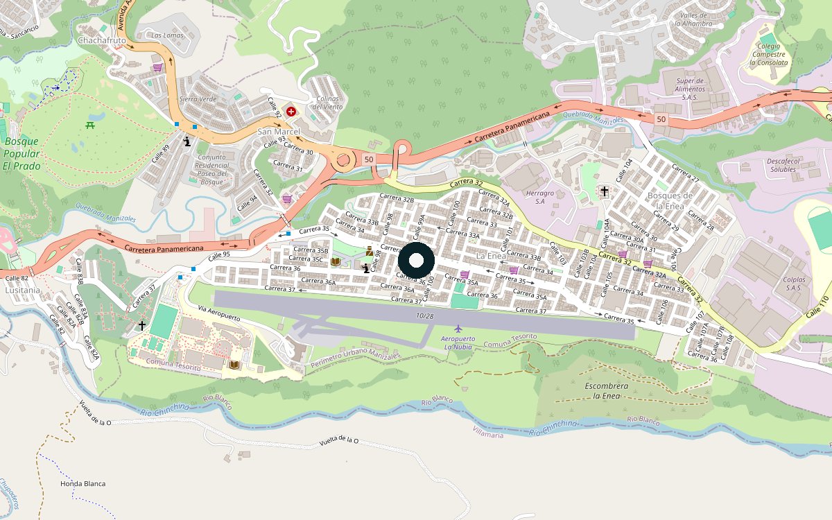 Mapa de ubicación del sitio