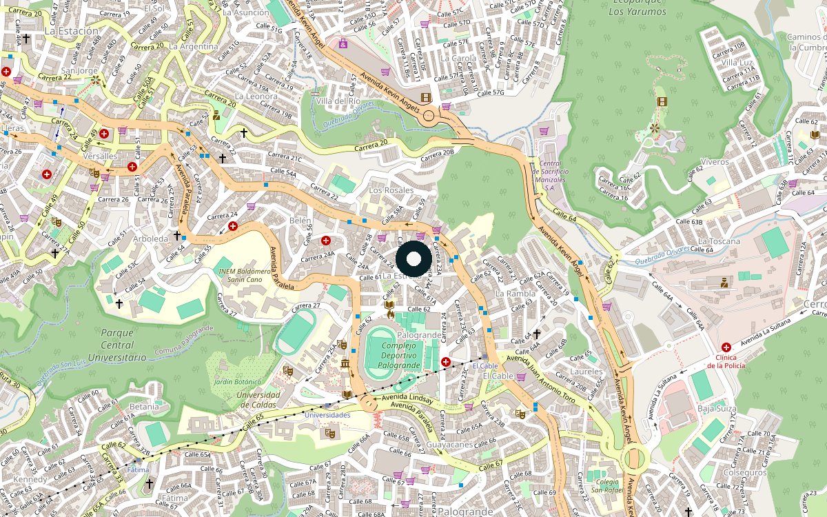 Mapa de ubicación del sitio