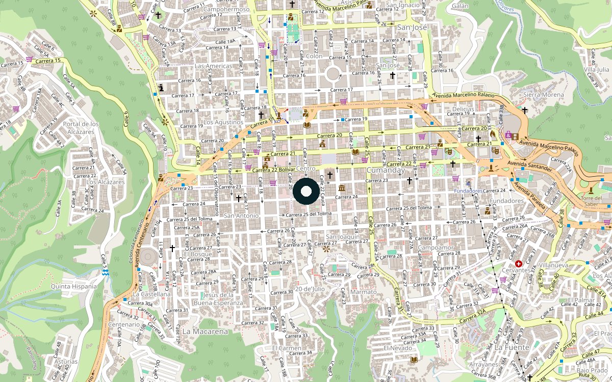 Mapa de ubicación del sitio