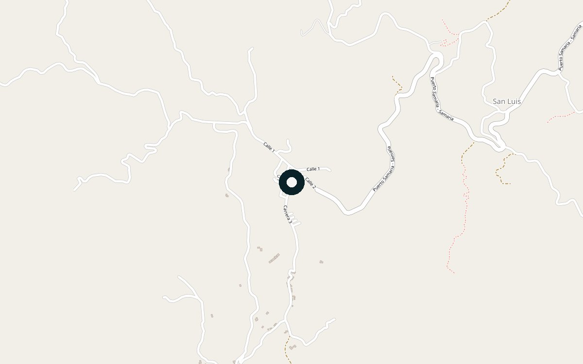 Mapa de ubicación del sitio