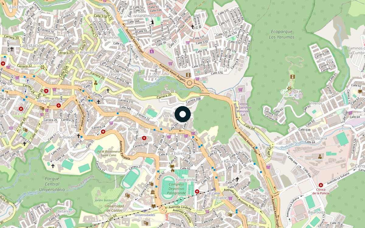 Mapa de ubicación del sitio