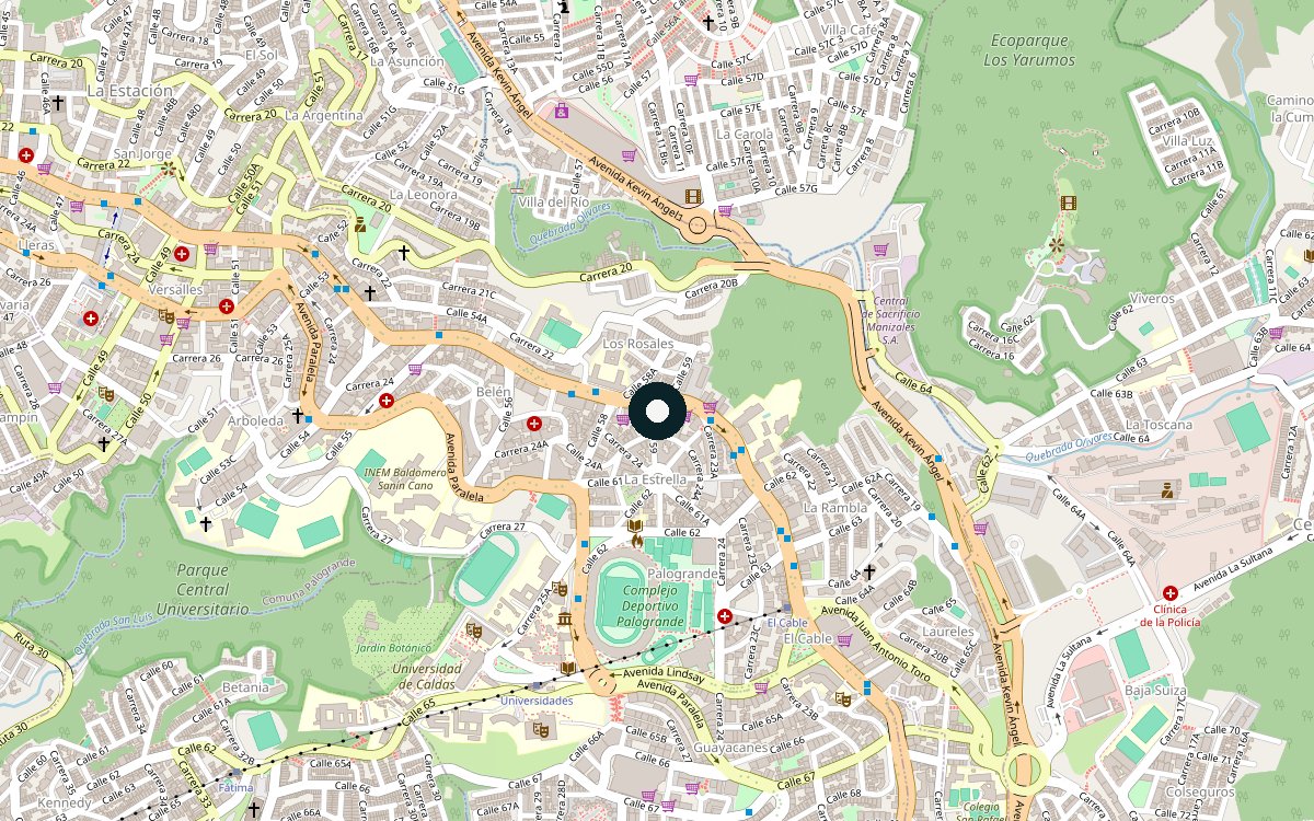 Mapa de ubicación del sitio