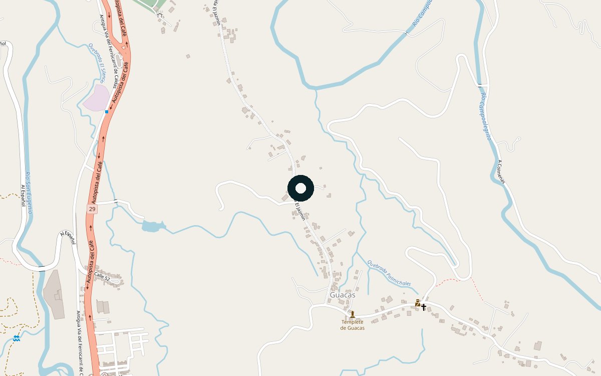 Mapa de ubicación del sitio