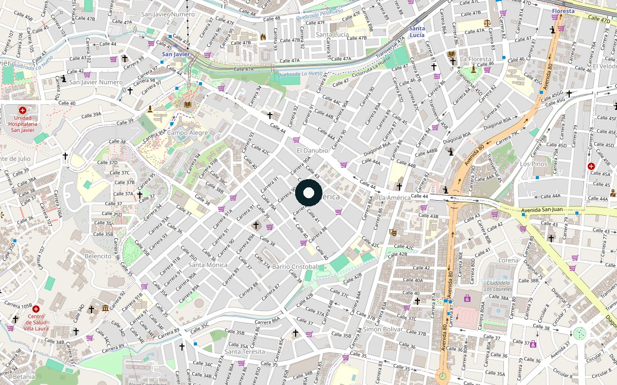 Mapa de ubicación del sitio