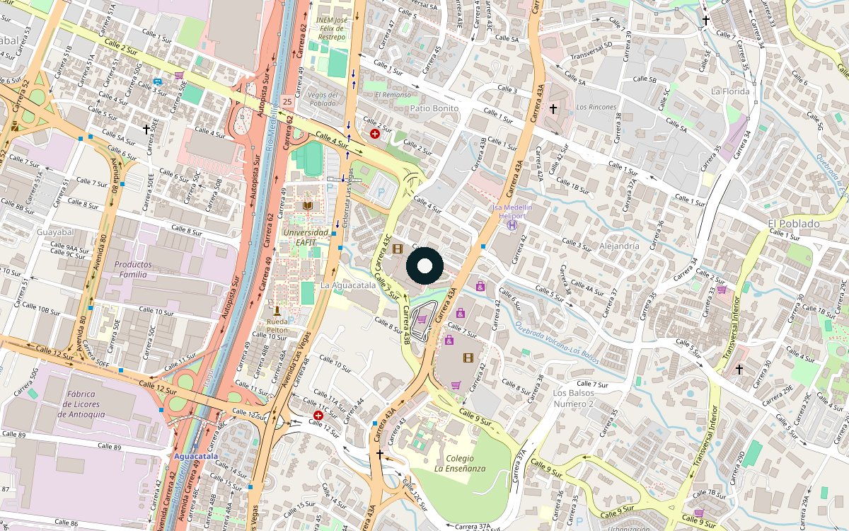Mapa de ubicación del sitio