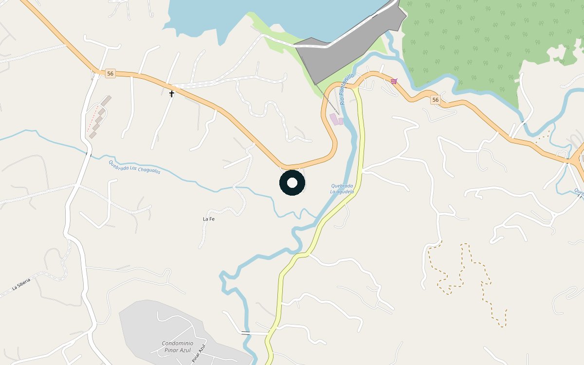Mapa de ubicación del sitio