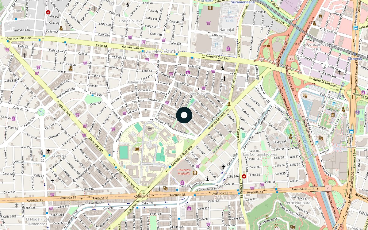 Mapa de ubicación del sitio