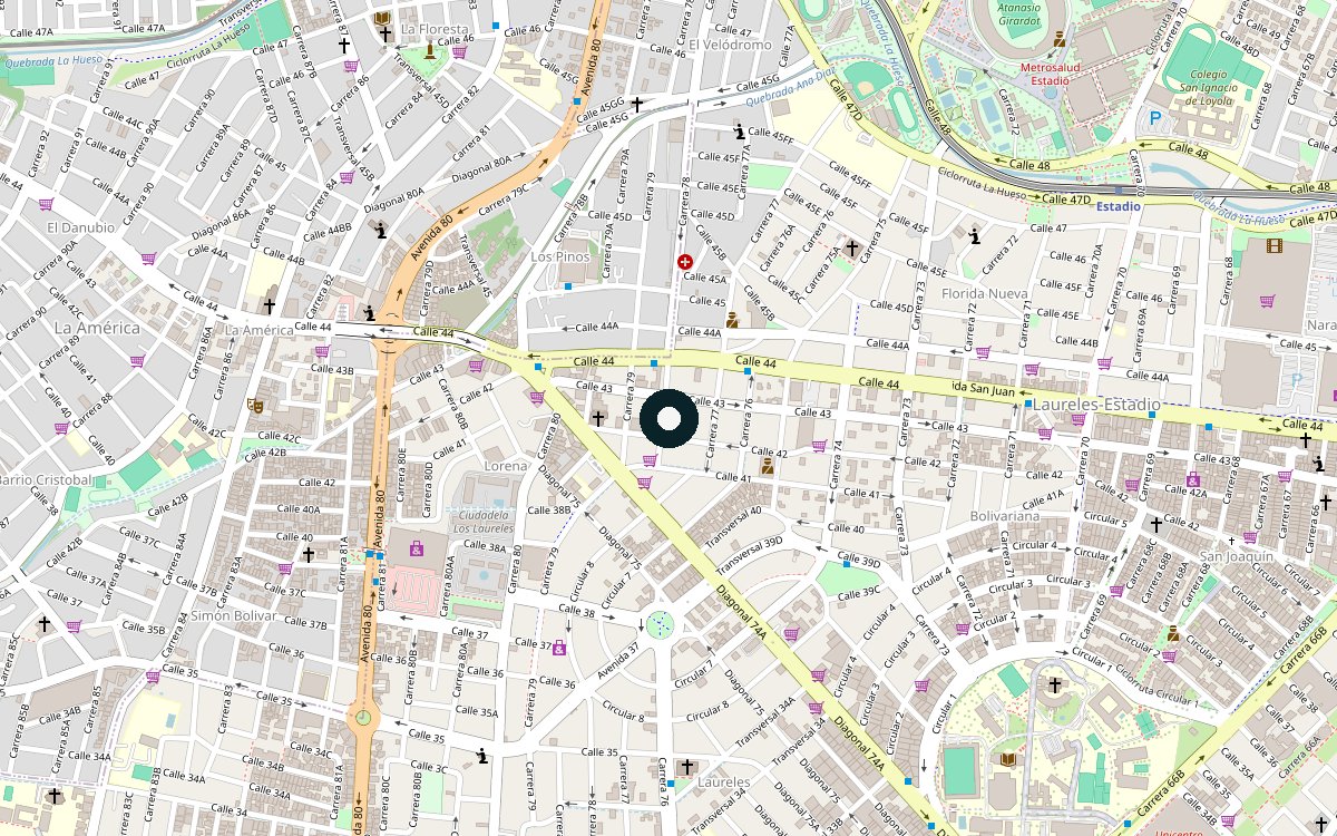 Mapa de ubicación del sitio