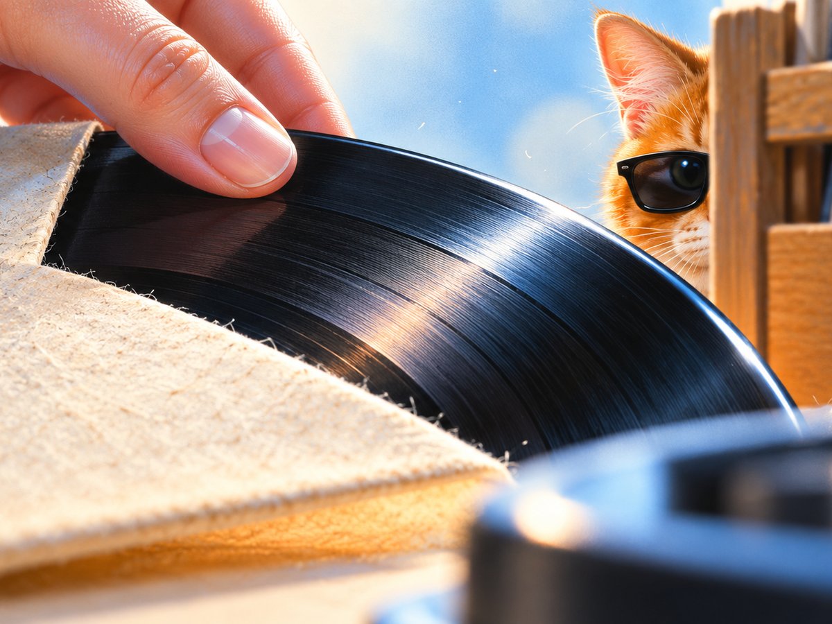 Discos y tocadiscos del club de escucha