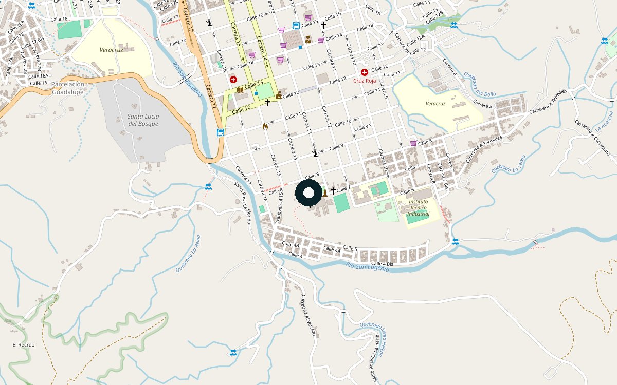 Mapa de ubicación del sitio