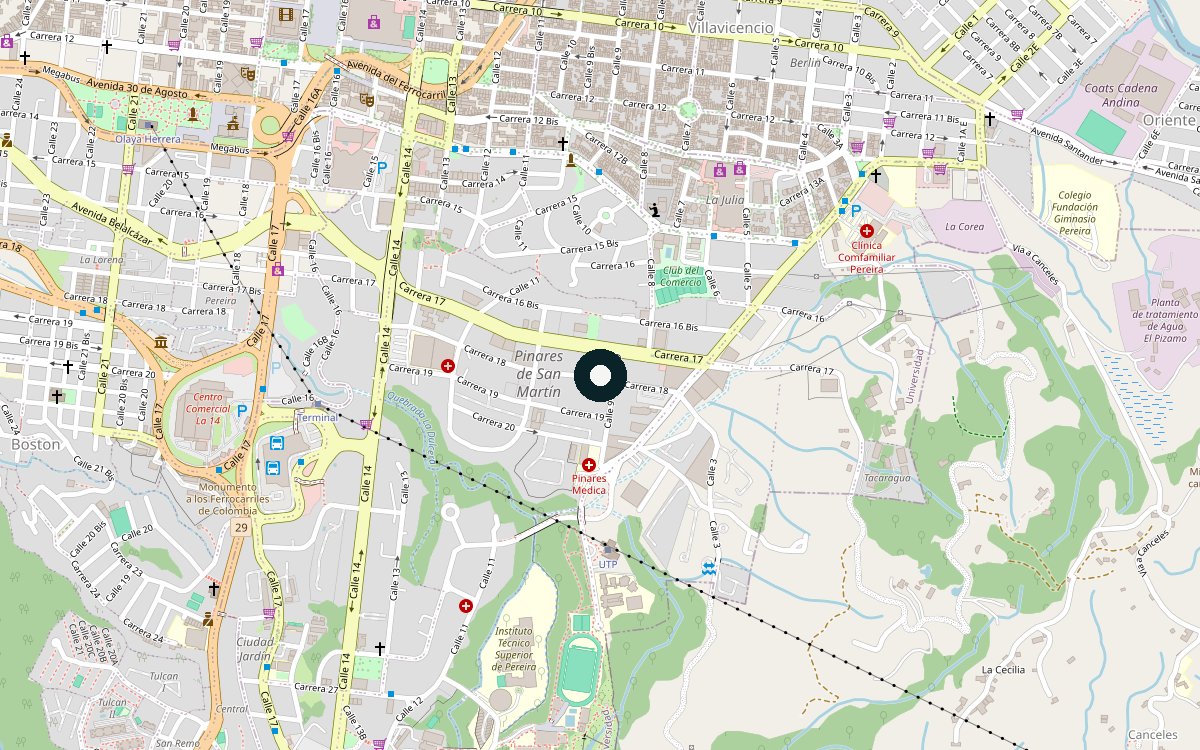 Mapa de ubicación del sitio