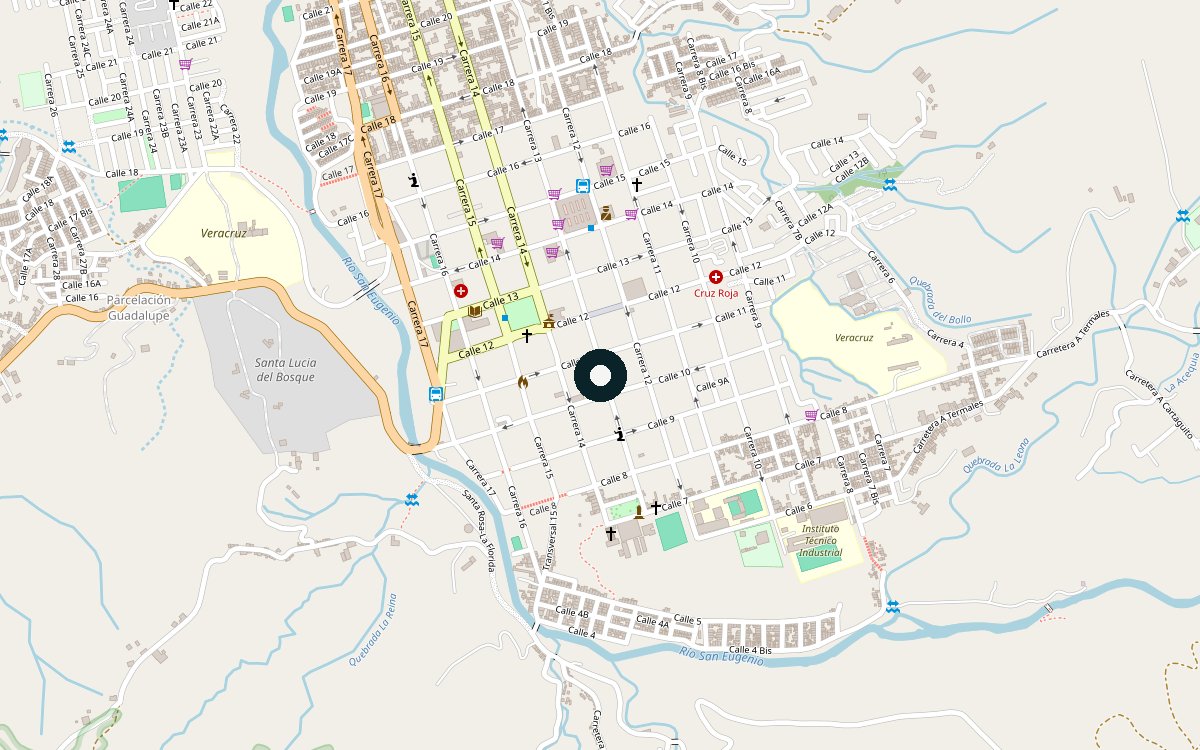 Mapa de ubicación del sitio