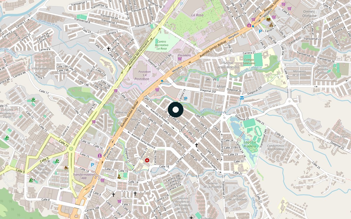 Mapa de ubicación del sitio